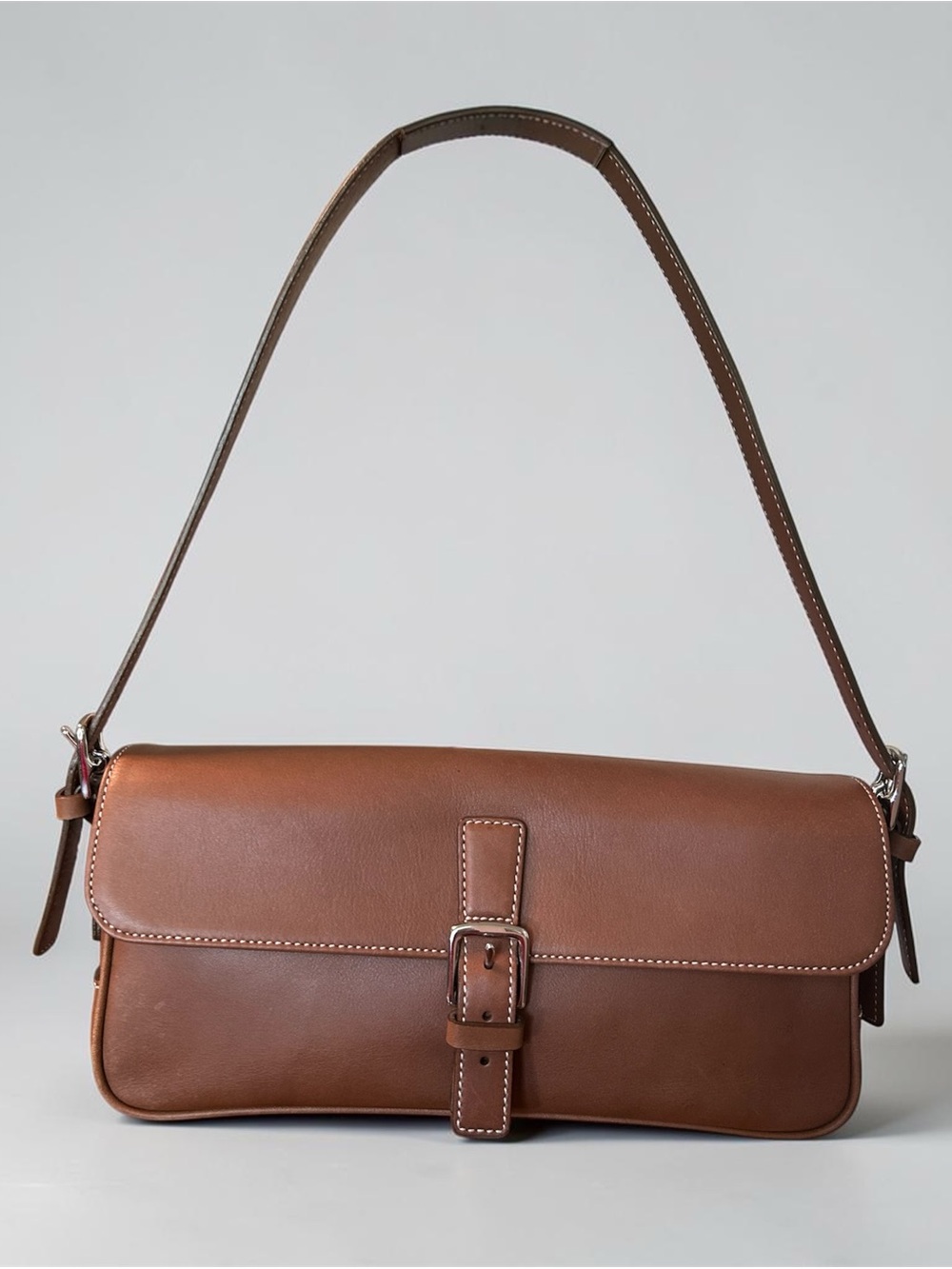 Coach Vintage Hamptons Demi Buckle Flap Shoulder Bag